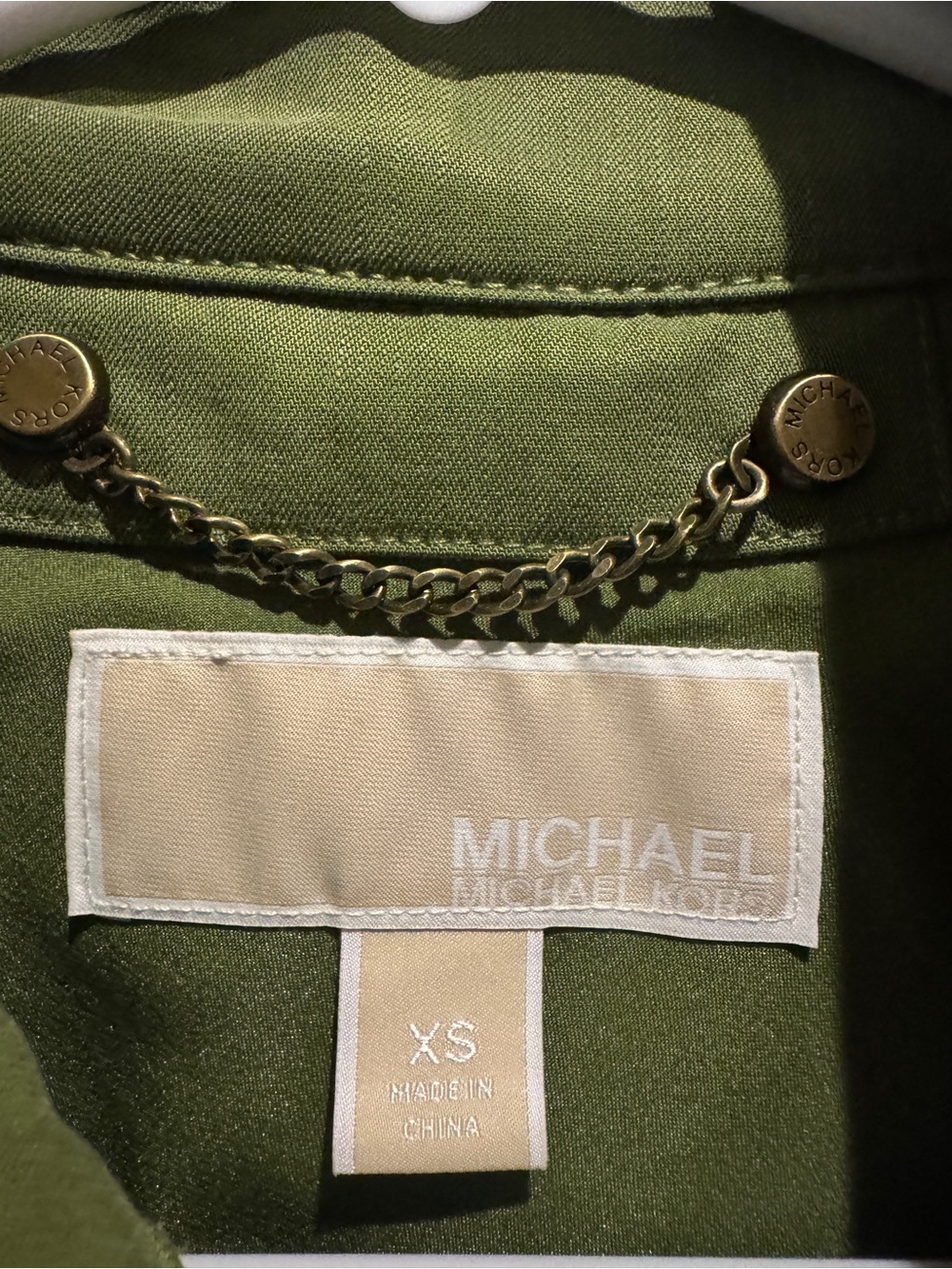 Michael Kors Trench Coat Jacket - Picture 2 of 12